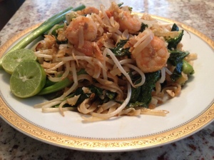 Thai Noodles with Shrimp
